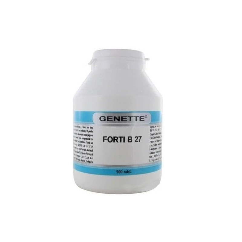 Forti  27 Genette (vitaminas+minerales+aminoácidos) 500 pastillas